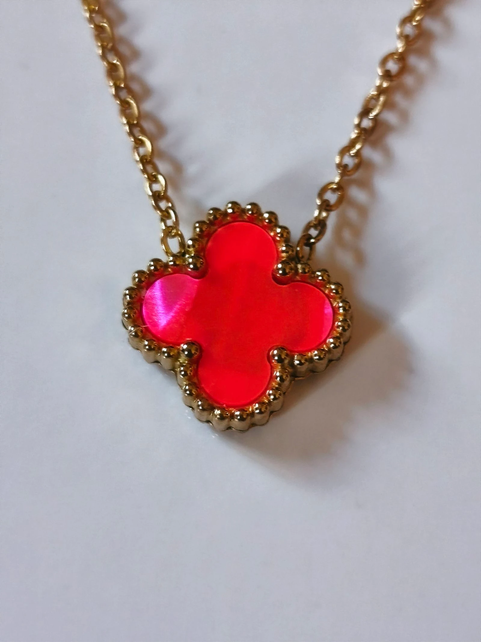 Conjunto de trevo colar, pulseira e brincos – photo 2